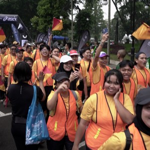 Race photo from Yumaju Berlebarun Besama ASICS
