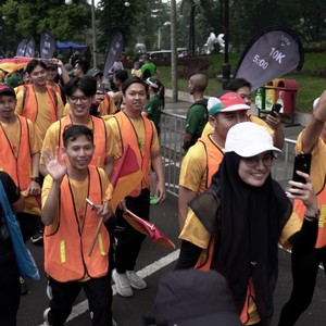 Race photo from Yumaju Berlebarun Besama ASICS