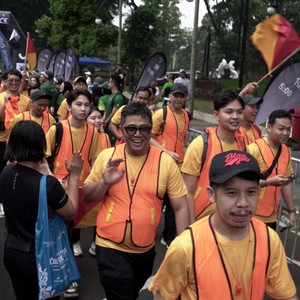Race photo from Yumaju Berlebarun Besama ASICS