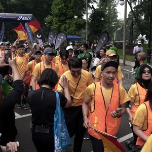 Race photo from Yumaju Berlebarun Besama ASICS