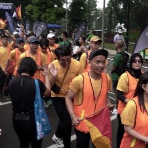 Race photo from Yumaju Berlebarun Besama ASICS