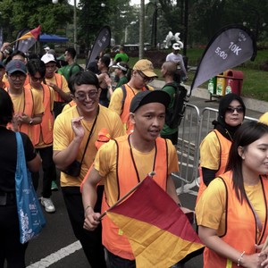Race photo from Yumaju Berlebarun Besama ASICS