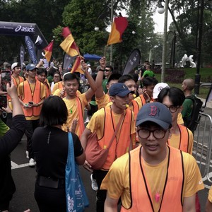 Race photo from Yumaju Berlebarun Besama ASICS