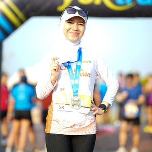 Race photo from YUK TRAVEL RUN