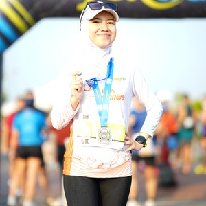 Race photo from YUK TRAVEL RUN