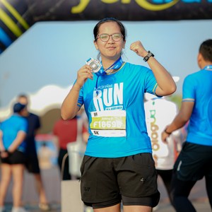 Race photo from YUK TRAVEL RUN