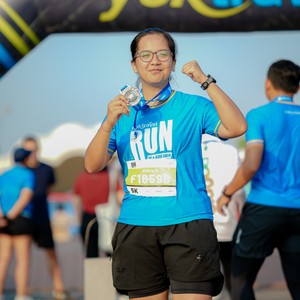 Race photo from YUK TRAVEL RUN