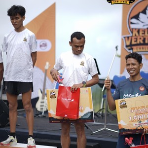 Race photo from KELUD VERTICAL CHALLENGE 2025