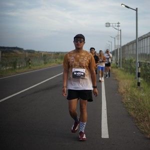 Race photo from KEDIRI HALF MARATHON 2026