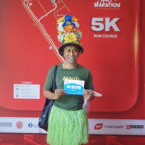 Race photo from KEDIRI HALF MARATHON 2026