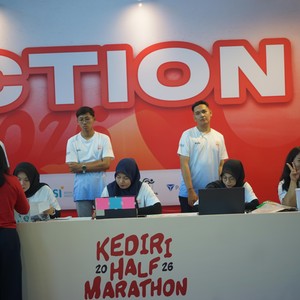 Race photo from KEDIRI HALF MARATHON 2026