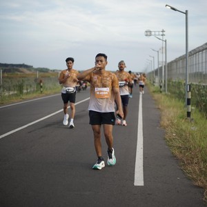 Race photo from KEDIRI HALF MARATHON 2026