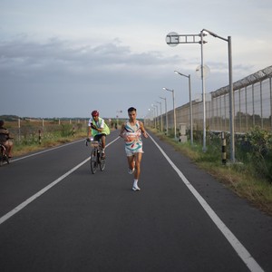 Race photo from KEDIRI HALF MARATHON 2026