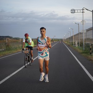 Race photo from KEDIRI HALF MARATHON 2026