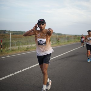 Race photo from KEDIRI HALF MARATHON 2026