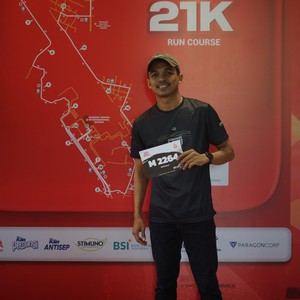 Race photo from KEDIRI HALF MARATHON 2026