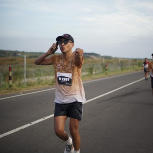 Race photo from KEDIRI HALF MARATHON 2026