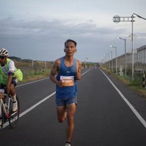 Race photo from KEDIRI HALF MARATHON 2026