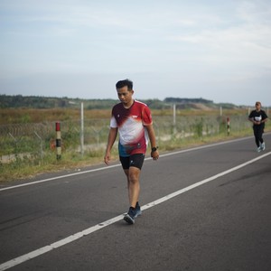 Race photo from KEDIRI HALF MARATHON 2026