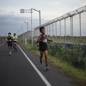 Race photo from KEDIRI HALF MARATHON 2026