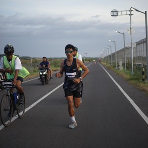 Race photo from KEDIRI HALF MARATHON 2026