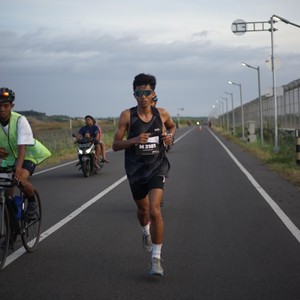 Race photo from KEDIRI HALF MARATHON 2026