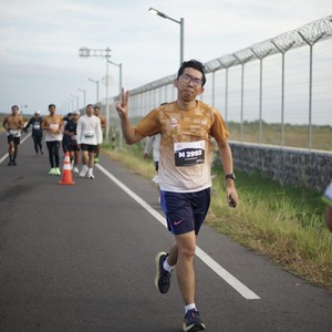 Race photo from KEDIRI HALF MARATHON 2026