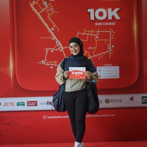 Race photo from KEDIRI HALF MARATHON 2026
