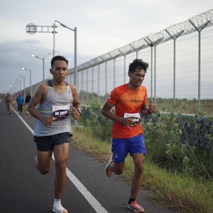 Race photo from KEDIRI HALF MARATHON 2026