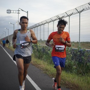 Race photo from KEDIRI HALF MARATHON 2026