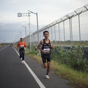Race photo from KEDIRI HALF MARATHON 2026
