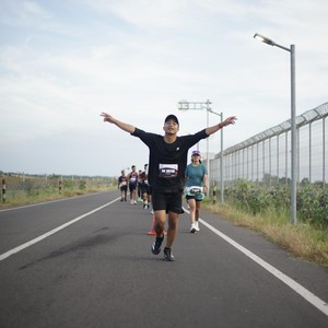 Race photo from KEDIRI HALF MARATHON 2026