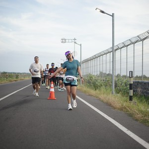 Race photo from KEDIRI HALF MARATHON 2026