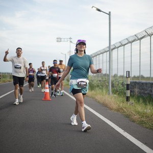 Race photo from KEDIRI HALF MARATHON 2026