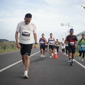 Race photo from KEDIRI HALF MARATHON 2026