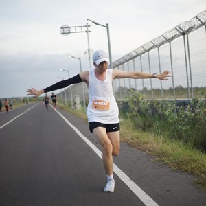 Race photo from KEDIRI HALF MARATHON 2026