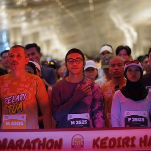 Race photo from KEDIRI HALF MARATHON 2026