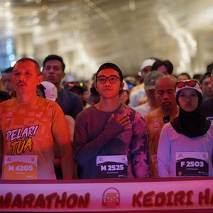 Race photo from KEDIRI HALF MARATHON 2026
