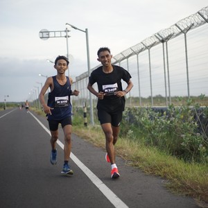 Race photo from KEDIRI HALF MARATHON 2026