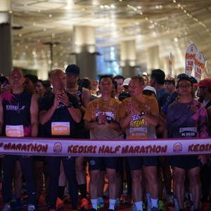 Race photo from KEDIRI HALF MARATHON 2026