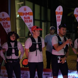 Race photo from KEDIRI HALF MARATHON 2026