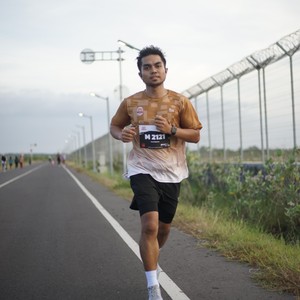 Race photo from KEDIRI HALF MARATHON 2026