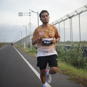 Race photo from KEDIRI HALF MARATHON 2026