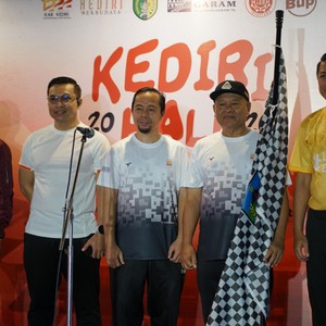 Race photo from KEDIRI HALF MARATHON 2026