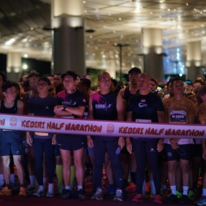 Race photo from KEDIRI HALF MARATHON 2026