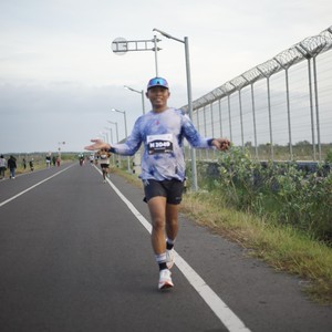 Race photo from KEDIRI HALF MARATHON 2026