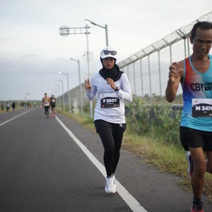Race photo from KEDIRI HALF MARATHON 2026
