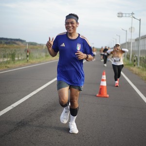 Race photo from KEDIRI HALF MARATHON 2026