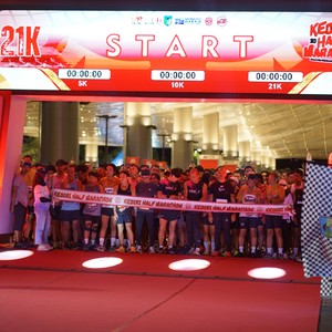 Race photo from KEDIRI HALF MARATHON 2026