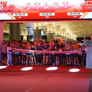 Race photo from KEDIRI HALF MARATHON 2026